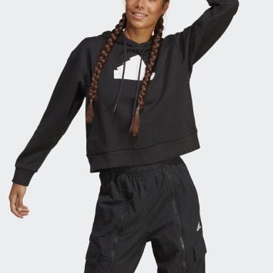 Sudadera con capucha Future Icons Badge of Sport Negro Mujer Sportswear