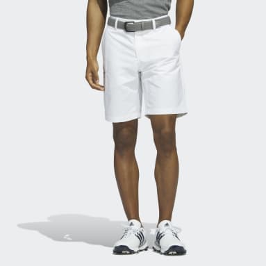 Men Golf White Golf Cargo 9-Inch Shorts