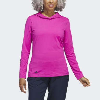 Women Golf Pink Performance Golf Hoodie