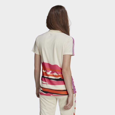 Jersey adidas Tiro x Thebe Magugu Beige Mujer Sportswear