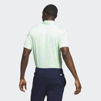 Mænd Golf Grøn Aerial Jacquard polotrøje