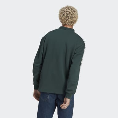 남성 Lifestyle Green 아디컬러 3S 긴팔 폴로 셔츠