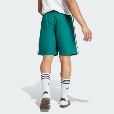 Men Originals Green Oversized Shorts