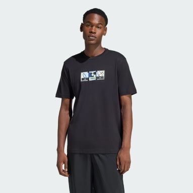 MEMORIES OF SPORT STAMPS GRAPHIC T-SHIRT