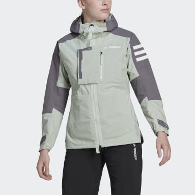Frauen TERREX TERREX XPLORIC RAIN.RDY WANDERJACKE Grün