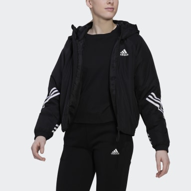 Chamarras Negras de Mujer adidas