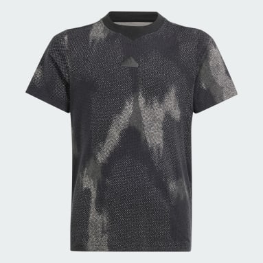 T-shirt Future Icons Allover Print Junior Nero Bambini Sportswear