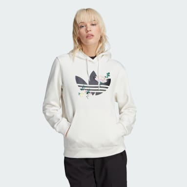 Adidas women's hooded sweatshirts top