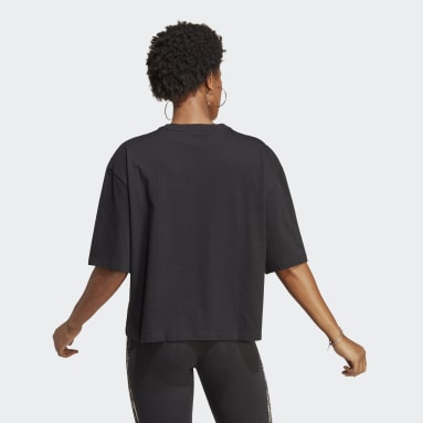 Remera Estampada Negro Mujer Originals