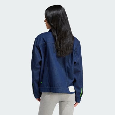 Women originals Blue 아디다스 x KSENIASCHNAIDER 데님 재킷