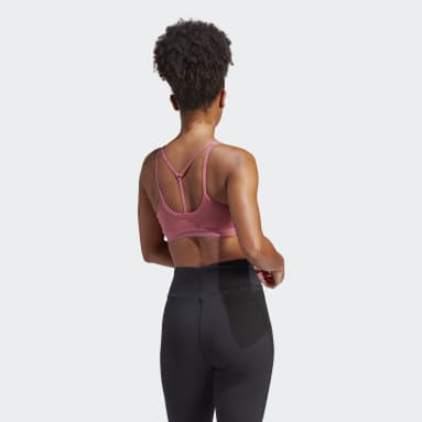 Brassière Coreessentials Maintien moyen Rose Femmes Yoga