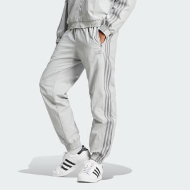 【adidas】爽やか配色★ライトグレートラックパンツ アディカラー-ウーブン-