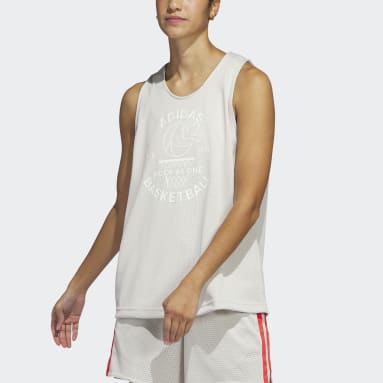 Women's Basketball Beige Select Jersey Tank Top
