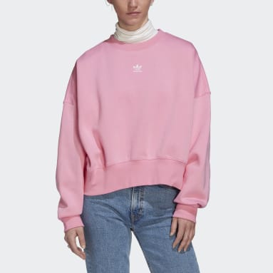 Sweat-shirt en molleton Adicolor Essentials Rose Femmes Originals