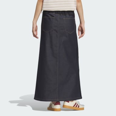 กระโปรงเดนิม STADIUM CHROME LOOSE FIT