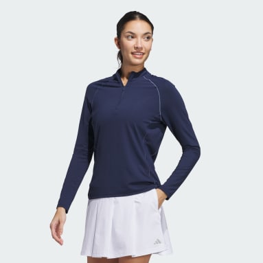 Ultimate365 Solid Quarter-Zip Mock Polo Shirt