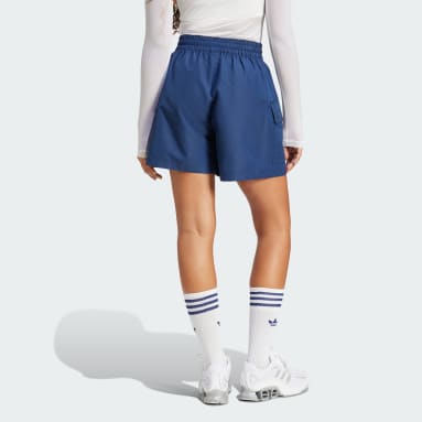 Essentials Woven High-Waist Cargo Shorts