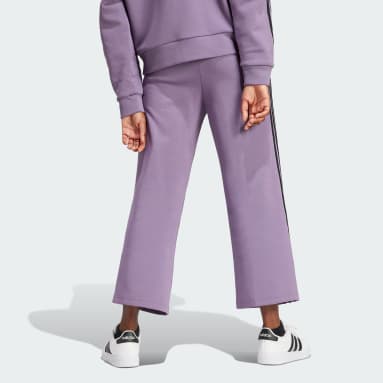 Calça Future Icons 3-Stripes Roxo Mulher Sportswear