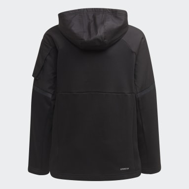 Youth Sportswear Black Designed for Gameday Full-Zip Hoodie