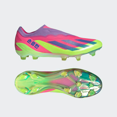 X Crazyfast Son.1 Laceless Firm Ground Fotballsko Grønn