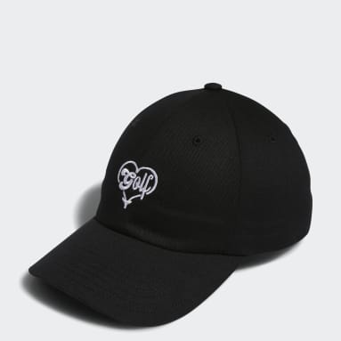 Women Golf Black Novelty Hat