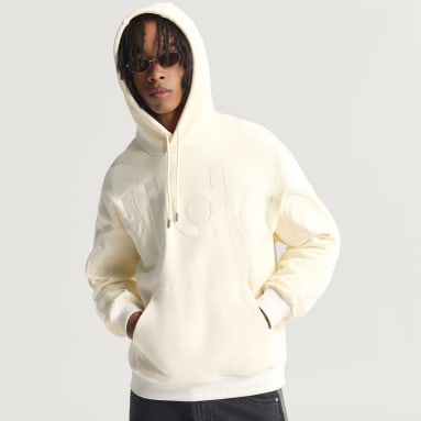 9304 Laguna Sueded Hoodie White | Next Level Apparel