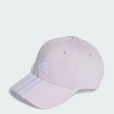 Lifestyle Purple 3-Stripes Cotton Twill Baseball Cap