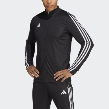 adidas LAFC 3-Stripes Travel Jacket - Black/Carbon - Soccer Master