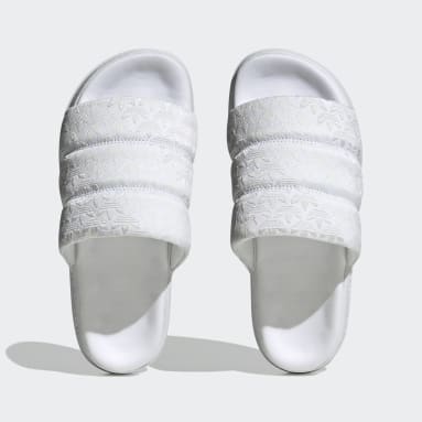 Women's Originals White Adilette Essential Slides