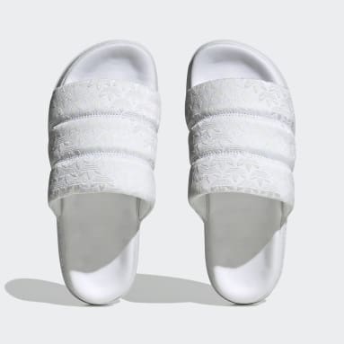 Frauen Originals Essential adilette Weiß