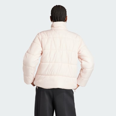 Women Lifestyle Pink Adicolor Puffer Jacket