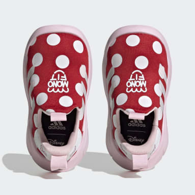 เด็ก Sportswear สีแดง รองเท้าทรงสลิปออน Disney MONOFIT Trainer Lifestyle