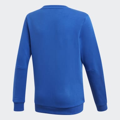 Boys Lifestyle Blue Must Haves Crew Sweatshirt