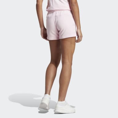 Dames Sportswear roze Essentials Linear French Terry Short