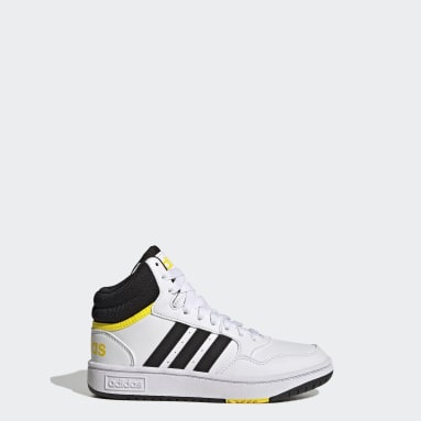 Kinder Sportswear Hoops Mid Schuh Weiß