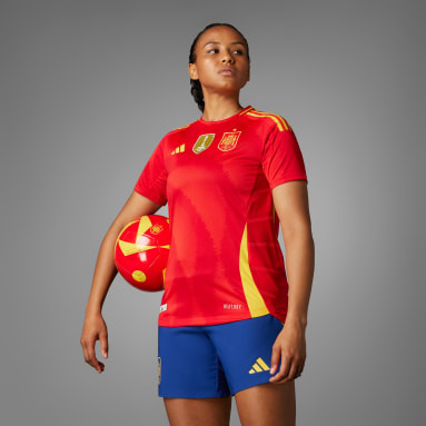Camiseta primera equipación España 2024 Authentic (Mujer) Rojo Mujer Fútbol