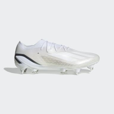 Fodbold Hvid X Speedportal.1 Soft Ground støvler
