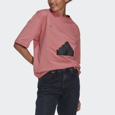 Camiseta Oversize Vermelho Mulher Sportswear