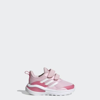 Kinder Sportswear FortaRun Double Strap Schuh Rosa