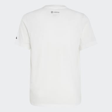 T-shirt AEROREADY Graphic Bianco Ragazzo Fitness & Training
