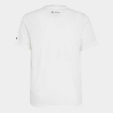 T-shirt graphique AEROREADY Blanc Garçons Fitness Et Training