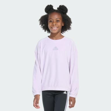 Adidas velvet pullover top