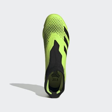Men Football Green Predator Mutator 20.3 Laceless Turf Boots
