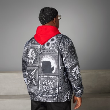 Männer Fußball FC Arsenal Ian Wright Anthem Jacke Schwarz