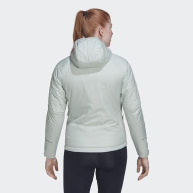 Casaca Térmica con Capucha Terrex Multi Verde Mujer TERREX