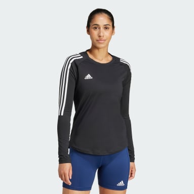 Womens long sleeve adidas top discount