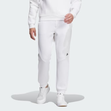 남성 Golf White 스페이서 니트 조거 팬츠