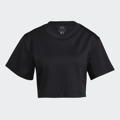 Women Training Black Parley Tee