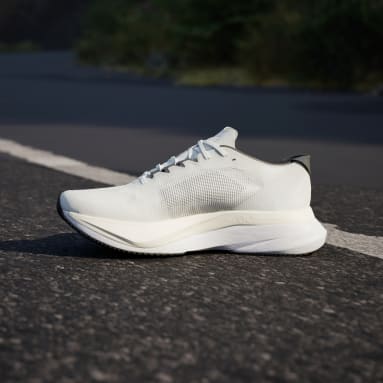 ผู้หญิง วิ่ง สีขาว รองเท้า Adizero Boston 12