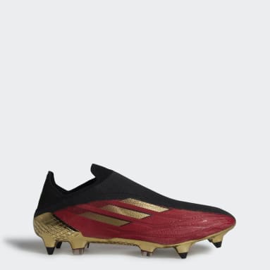 Botines X Speedflow+ Terreno Blando Rojo Fútbol